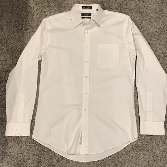 nordstrom mens white dress shirt